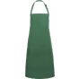karlowsky Bib apron basic with buckle and pocket forest_green