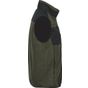 tee jays Mountain fleece bodywarmer deep_green/black