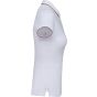 Kariban Polo manches courtes femme white/red/green