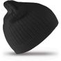 result Double Knit Cotton Beanie black