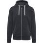 Kariban Sweat-shirt vintage zippé à capuche homme vintage_charcoal