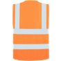 Korntex Triple norm safety vest Dardanel Signal orange