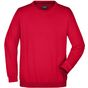 James&Nicholson Round Sweat Heavy red