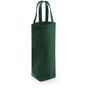 Westford Mill Sac bouteille en coton issu du commerce équitable bottle_green