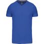 Kariban T-shirt col V manches courtes light_royal_blue
