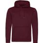 AWDis Just Hoods Sports polyester Hoodie burgundy