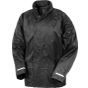 Result Waterproof rain jacket black