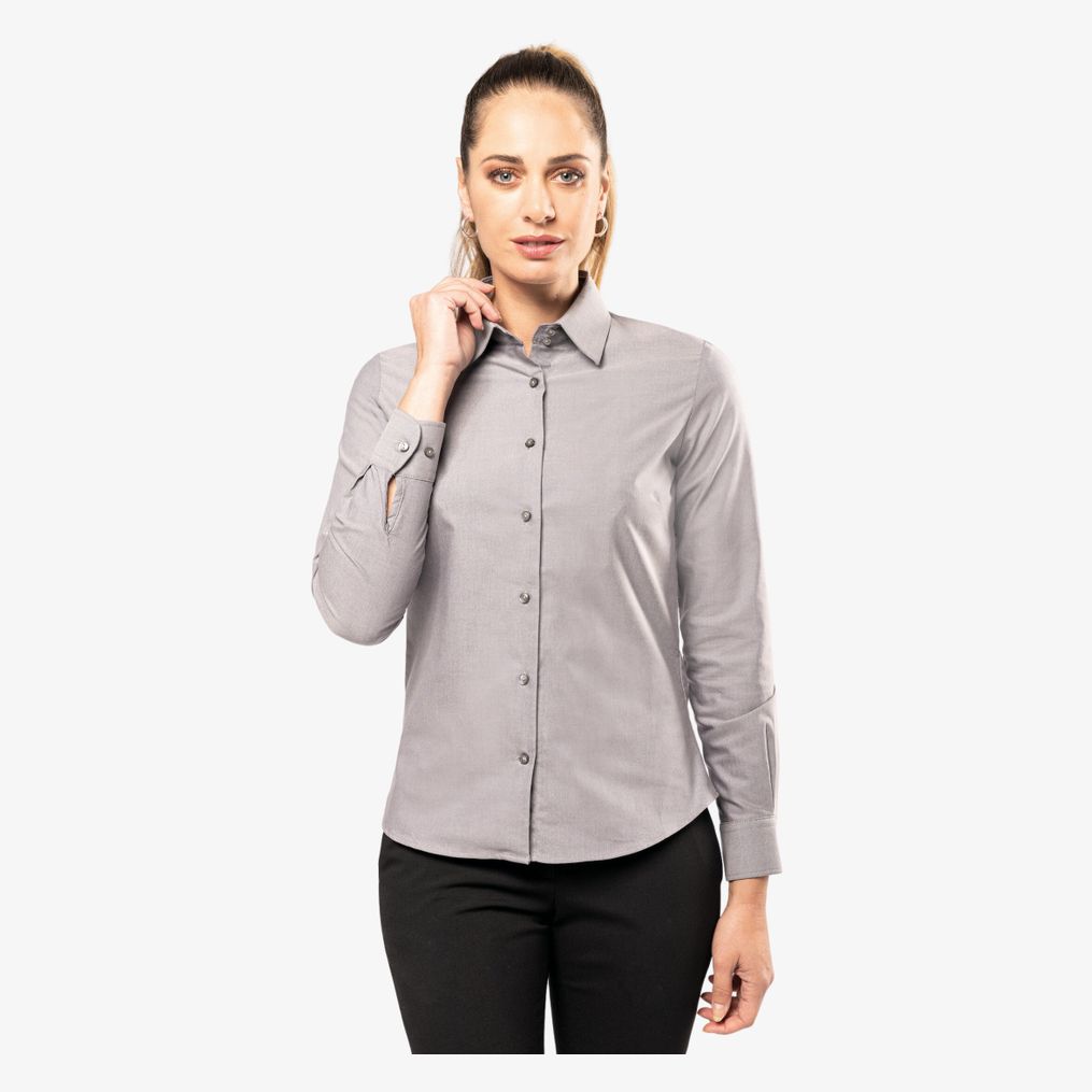 Chemise Oxford manches longues femme kariban