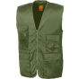 Result Safari Waistcoat lichen_green