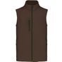 kariban Bodywarmer homme Softshell KARIBAN - chocolate - XL