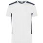 James&Nicholson Men´s Workwear T-Shirt -STRONG- - white/carbon - M