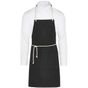 SG Accessories - Bistro Corsica - Cord Bib Apron with Pocket black