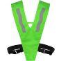 Korntex Kids Hi-Vis safety collar Haiti with safety clasp Neon green