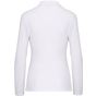 WK-Designed-To-Work Polo manches longues femme white