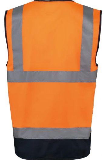 Image produit Gilet de sécurité haute visibilité recyclé avec zip unisexe
