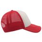 Atlantis Rapper Cap white/red