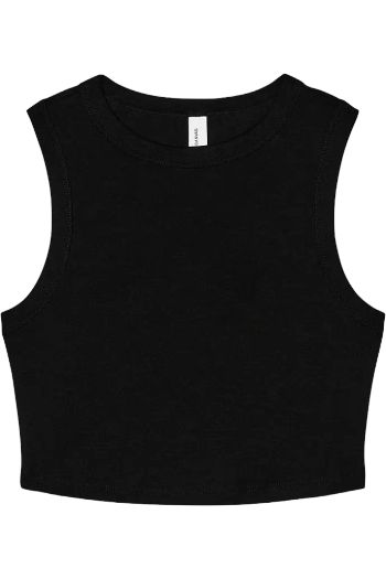 Image produit Women's micro rib muscle crop tank