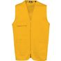 WK Designed To Work Gilet polycoton multipoches unisexe yellow