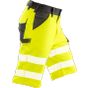 Result RECYCLED DYNAMIC STRETCH SAFETY SHORTS fluorescent_yellow