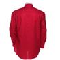 kustom kit Promotional Oxford Shirt Long Sleeve red