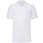 fruit of the loom 65/35 Heavy Piqué Polo white