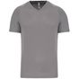 ProAct T-shirt de sport manches courtes col v homme fine_grey