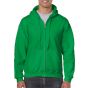 Gildan Heavy Blend Adult Full Zip Hooded Sweat irish green