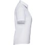 Russell Chemise en Popeline Polyester/Coton classique courtes allongées Femme white