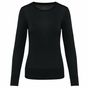 Kariban Premium Pull Supima® col rond  femme black