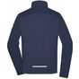 James&Nicholson Men´s Sports Softshell Jacket navy/bright_yellow