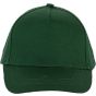 K-up Casquette enfant en coton - 5 panneaux forest_green
