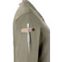 karlowsky Women's Long-Sleeve Chef Jacket Green Generation Sustainable GRS Sage