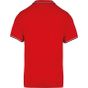 Kariban Polo maille piquée manches courtes homme red/navy/white