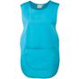 Premier Chasuble avec poche pour femme turquoise