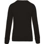 kariban Sweat-shirt BIO col rond manches raglan femme  black