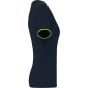 WK Designed To Work T-shirt Day To Day manches courtes femme navy/fluorescent_yellow