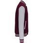 Kariban Blouson molleton teddy Unisexe wine/oxford_grey