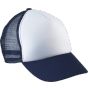 K-up Casquette Trucker enfant - 5 panneaux white/navy