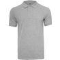 Build Your Brand Polo Piqué Shirt heather_grey