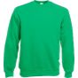 fruit of the loom Classic raglan sweat kelly green