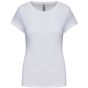 Kariban T-shirt col rond manches courtes femme white