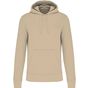 Kariban Sweat-shirt écoresponsable à capuche homme light_sand