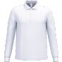 iDeal Basic Brand Polo piqué LSL homme 200  ideal_white