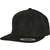 flexfit Suede Leather Snapback black