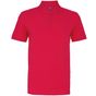 Asquith & Fox Men's Polo hot_pink