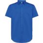 JHK Oxford short sleeve shirt royal_blue