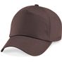 Beechfield Casquette Original 5 panneaux  chocolate
