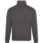 AWDis Just Hoods Sophomore 1/4 zip sweat charcoal