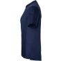 karlowsky Women's Short-Sleeve Performance Work Shirt in sage, Slim Fit Navy