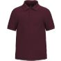 Kariban Polo manches courtes enfant wine